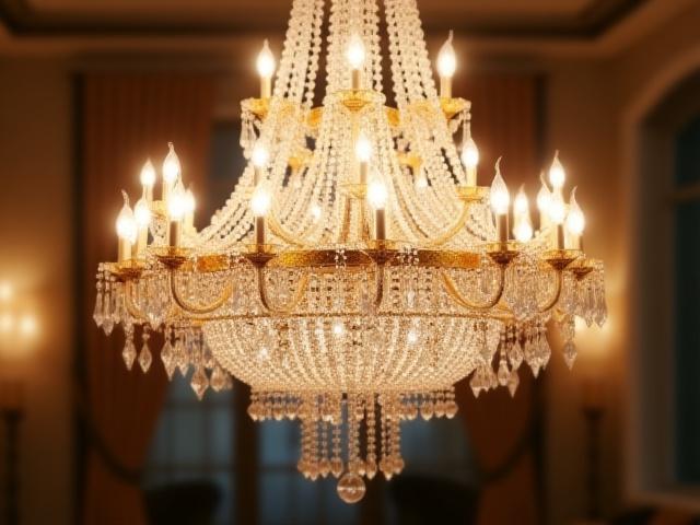 Elegant Crystal Chandelier