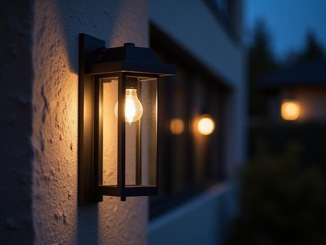 Modern Outdoor Wall Lantern