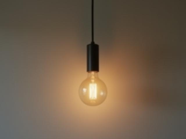 Minimalist Industrial Pendant Light