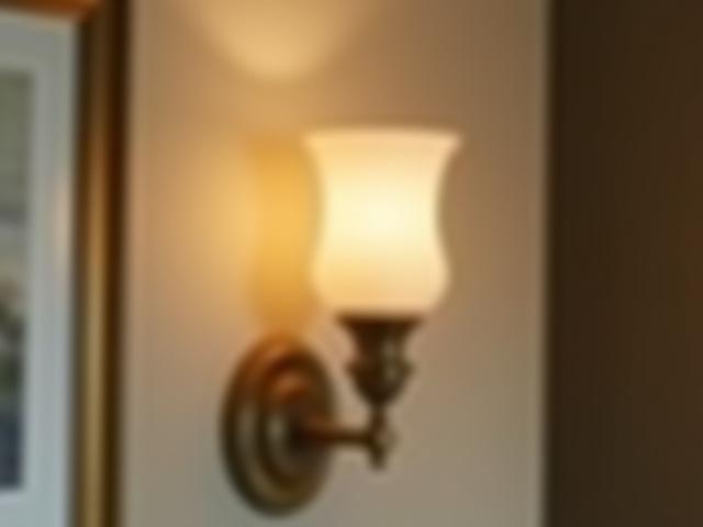 Antique Brass Wall Sconce